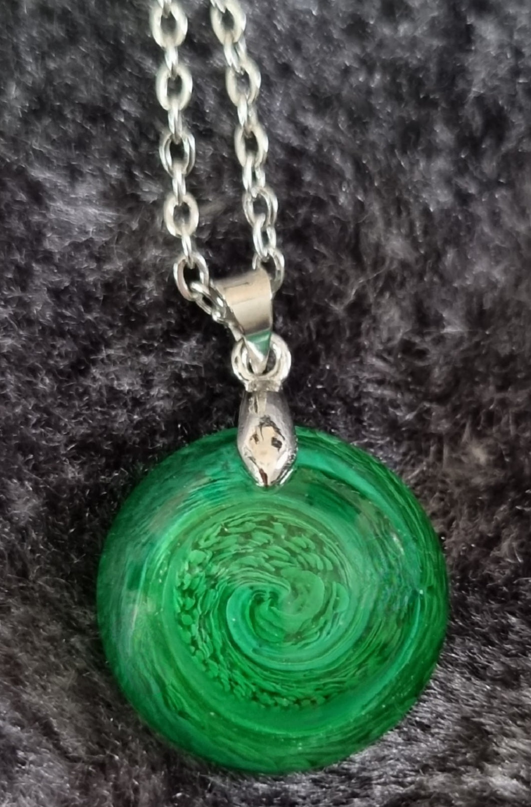 Handmade Epoxy Resin Necklace