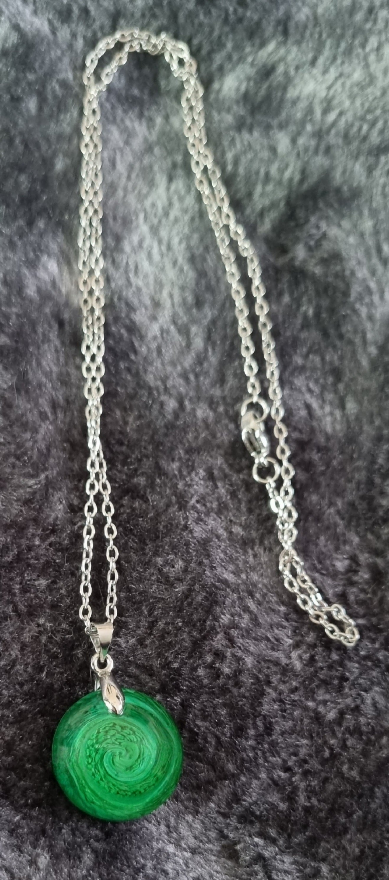 Handmade Epoxy Resin Necklace