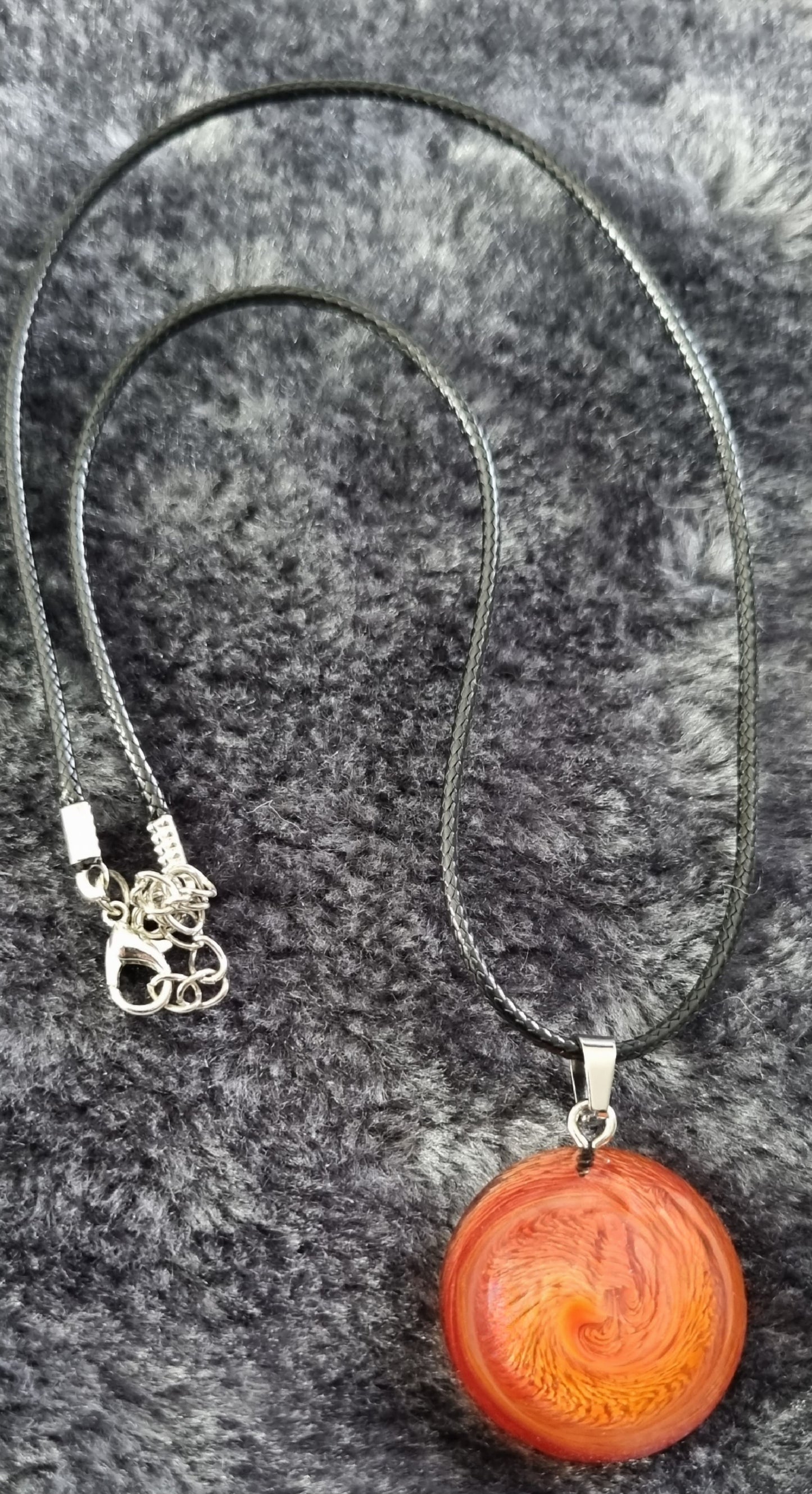 Handmade Epoxy Resin Necklace