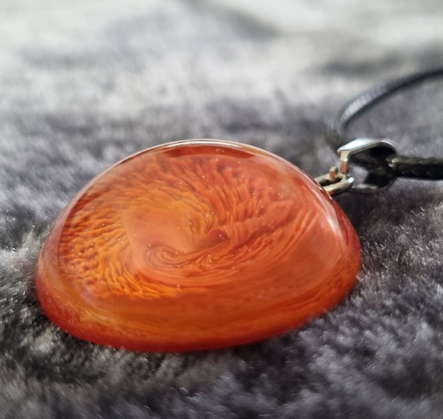Handmade Epoxy Resin Necklace