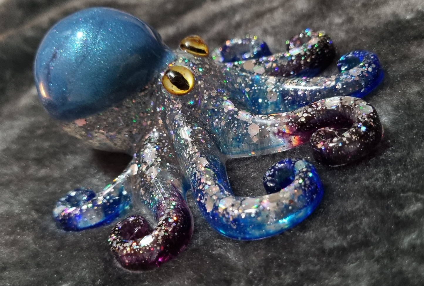 Handcrafted Epoxy Resin Octopus