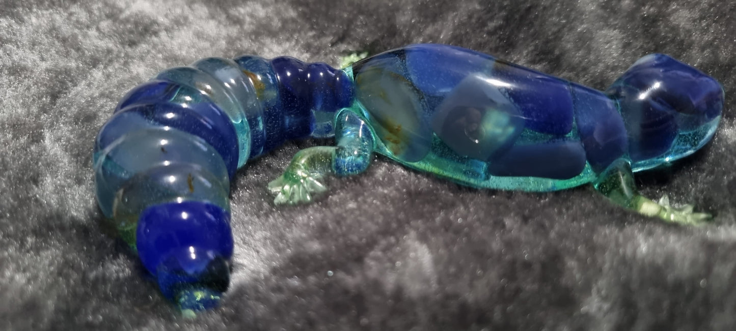 Handmade Epoxy Resin Gecko
