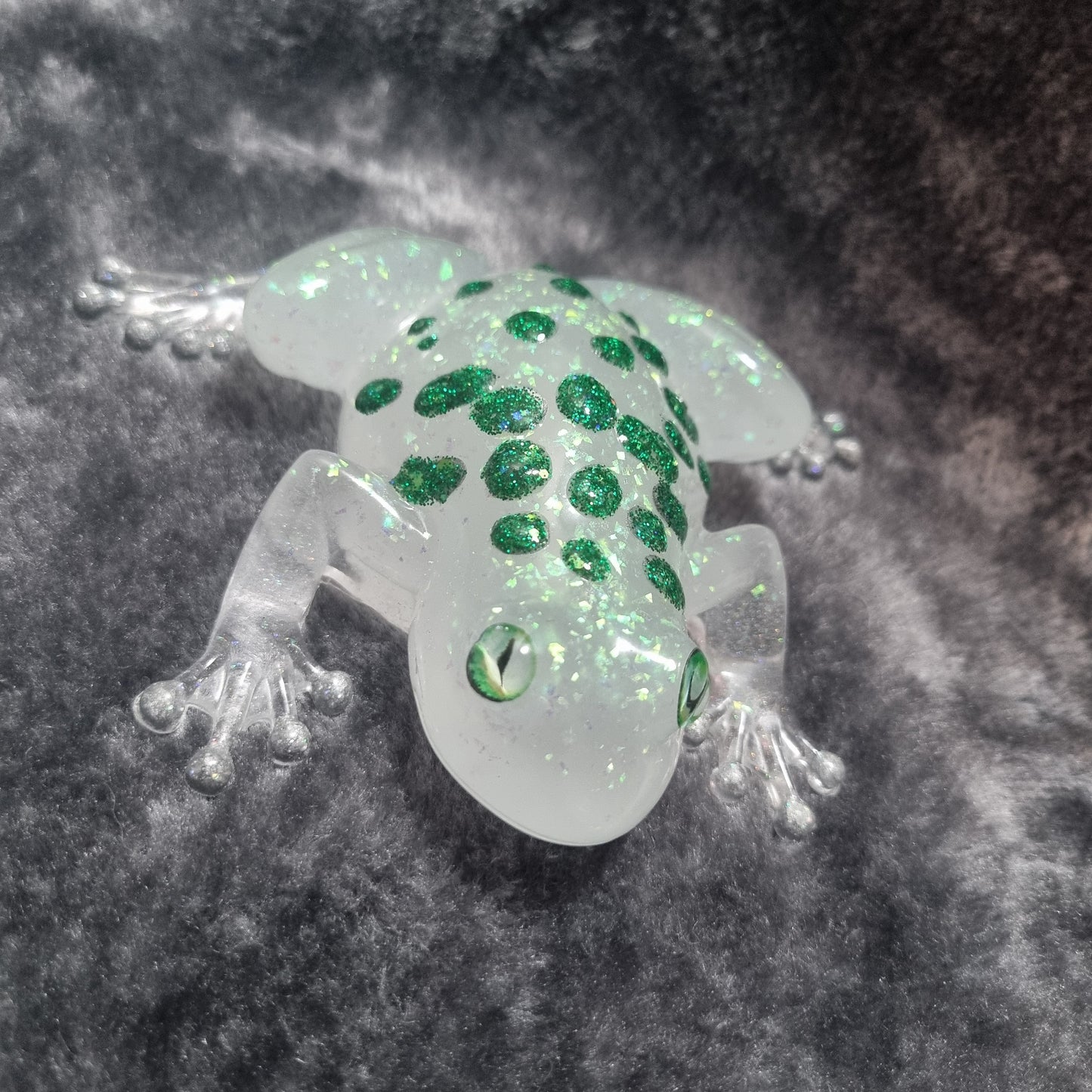 Handmade Epoxy Resin Frog