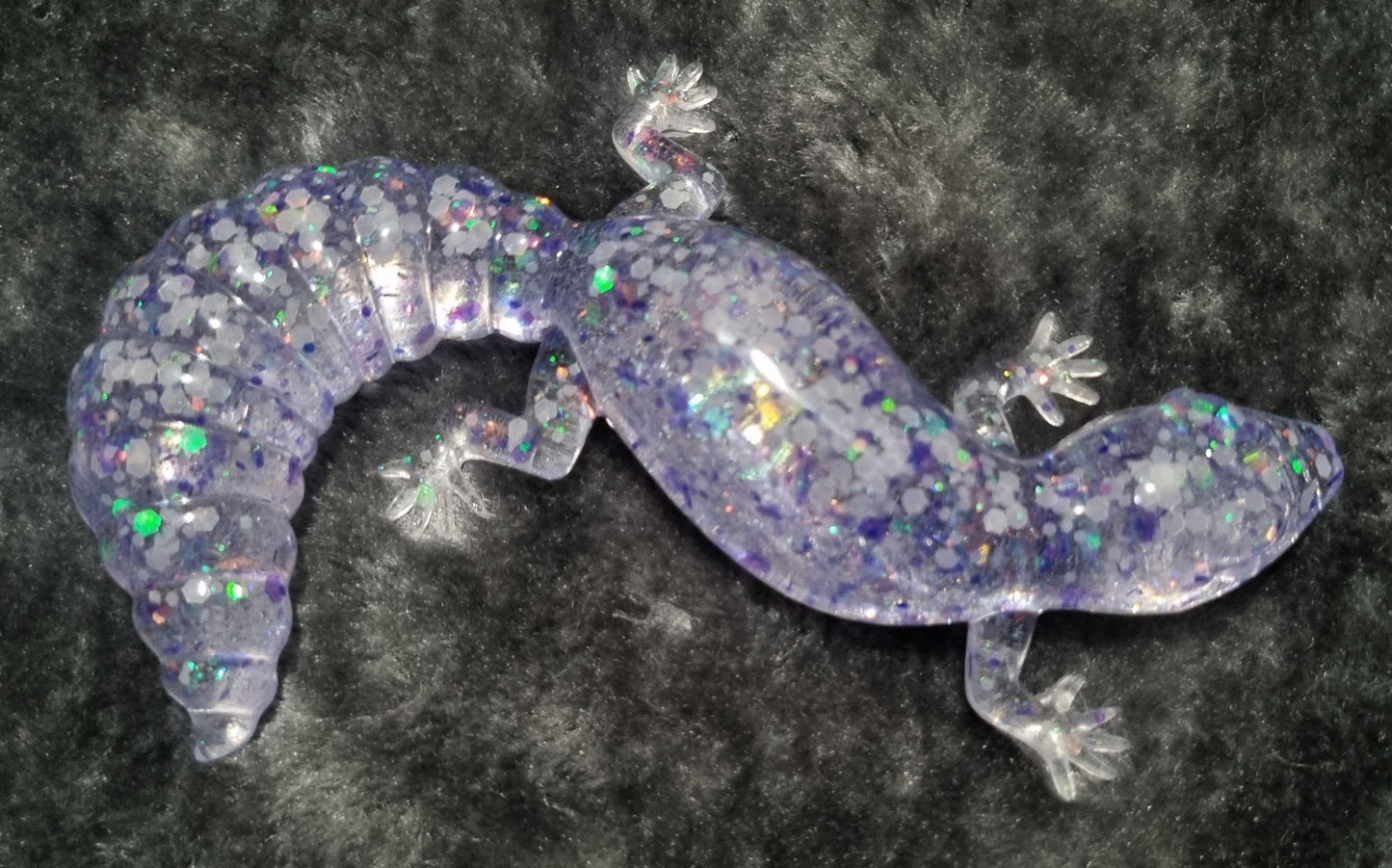 Handmade Epoxy Resin Gecko
