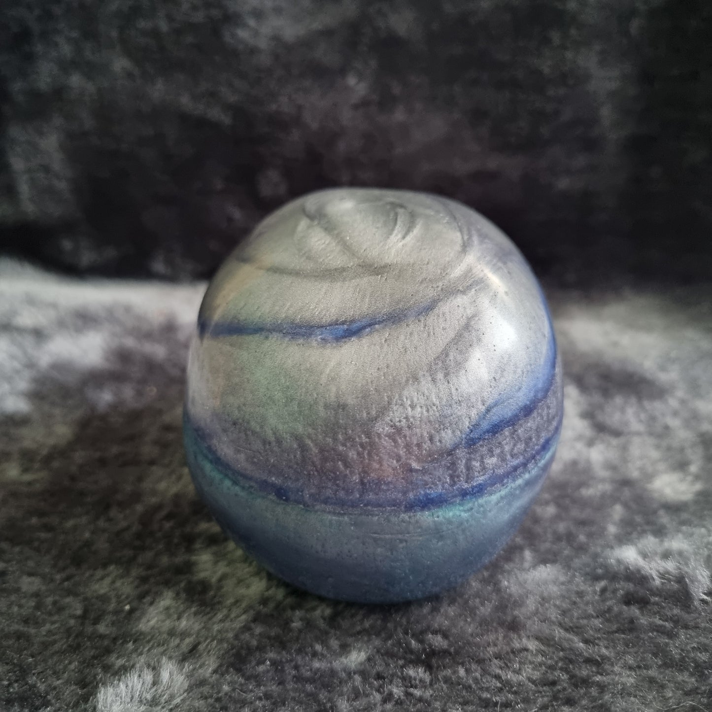 Handmade Epoxy Resin Skull