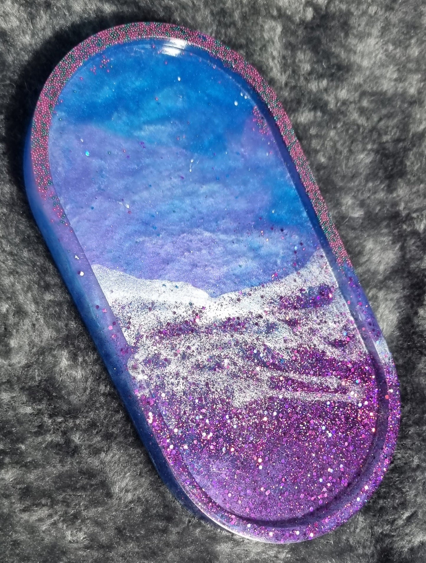Handmade Epoxy Resin Trinket Tray