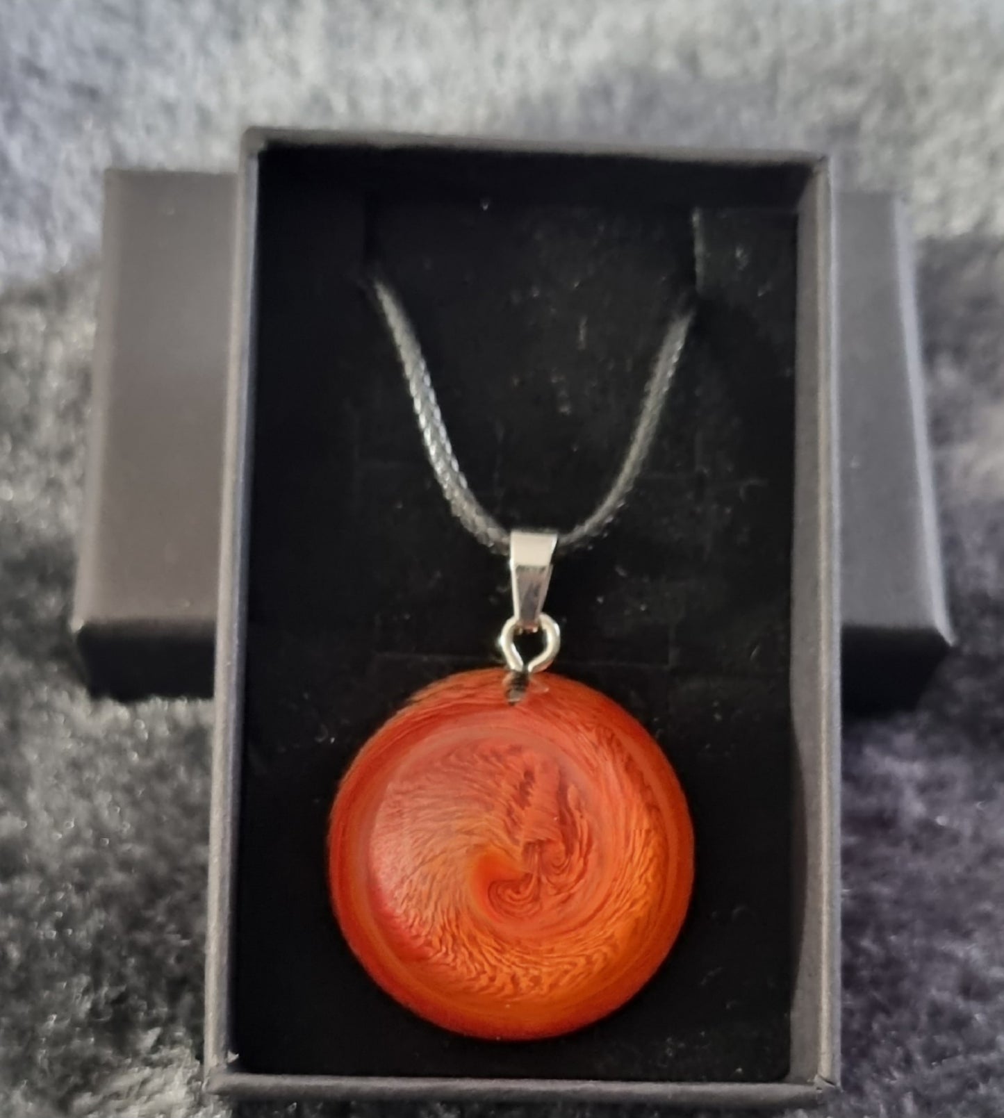 Handmade Epoxy Resin Necklace