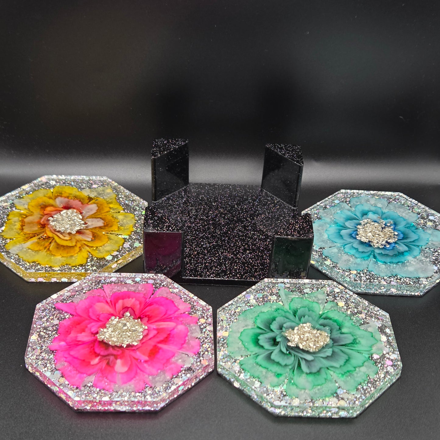 Resin Coaster Set