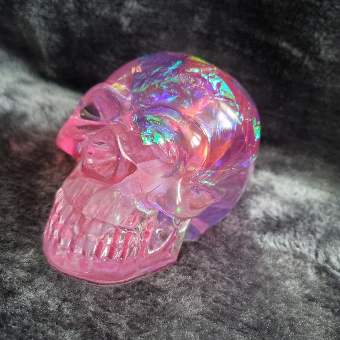 Handmade Epoxy Resin Skull