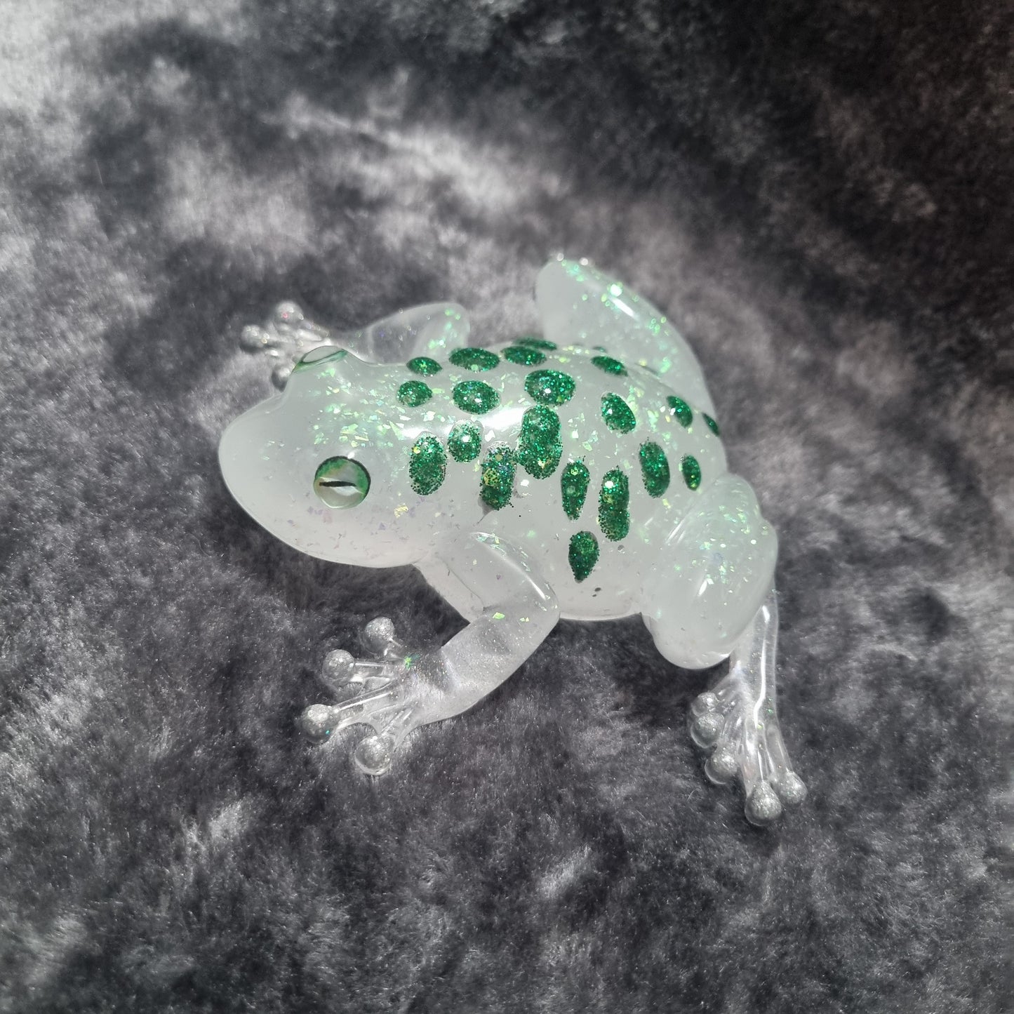 Handmade Epoxy Resin Frog