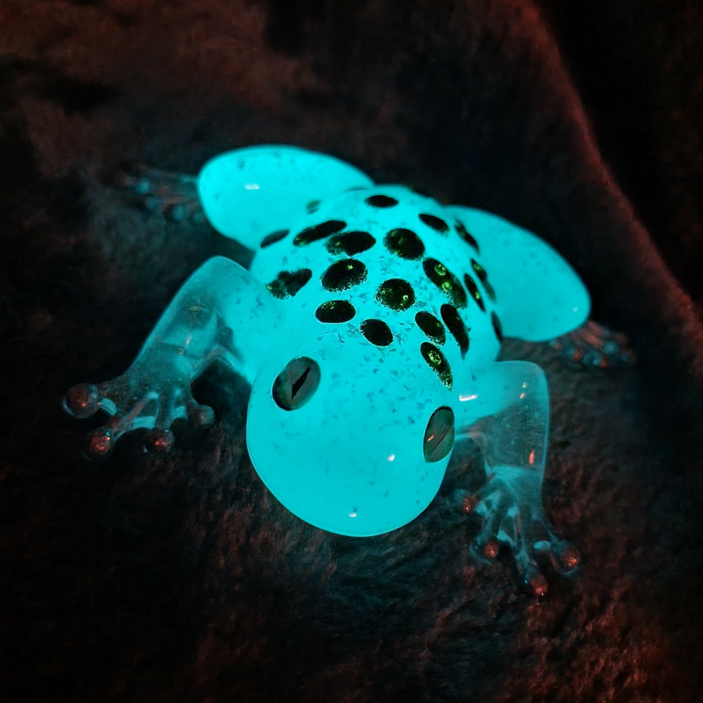 Handmade Epoxy Resin Frog