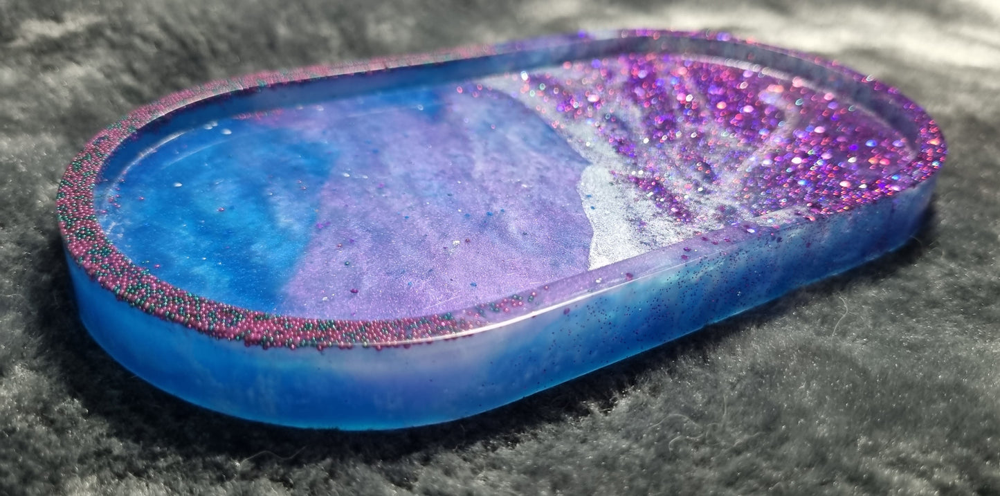 Handmade Epoxy Resin Trinket Tray