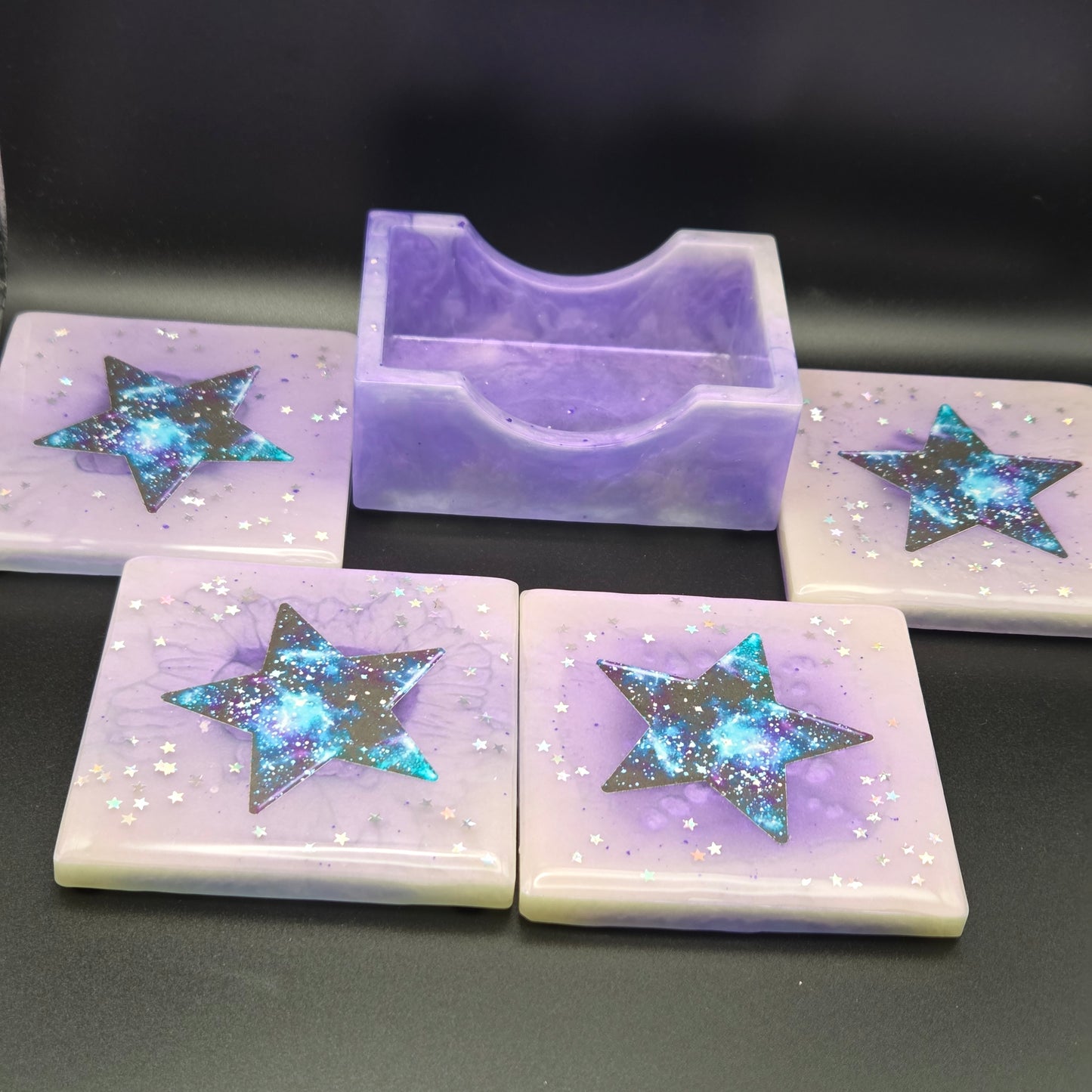 Resin Coaster Set