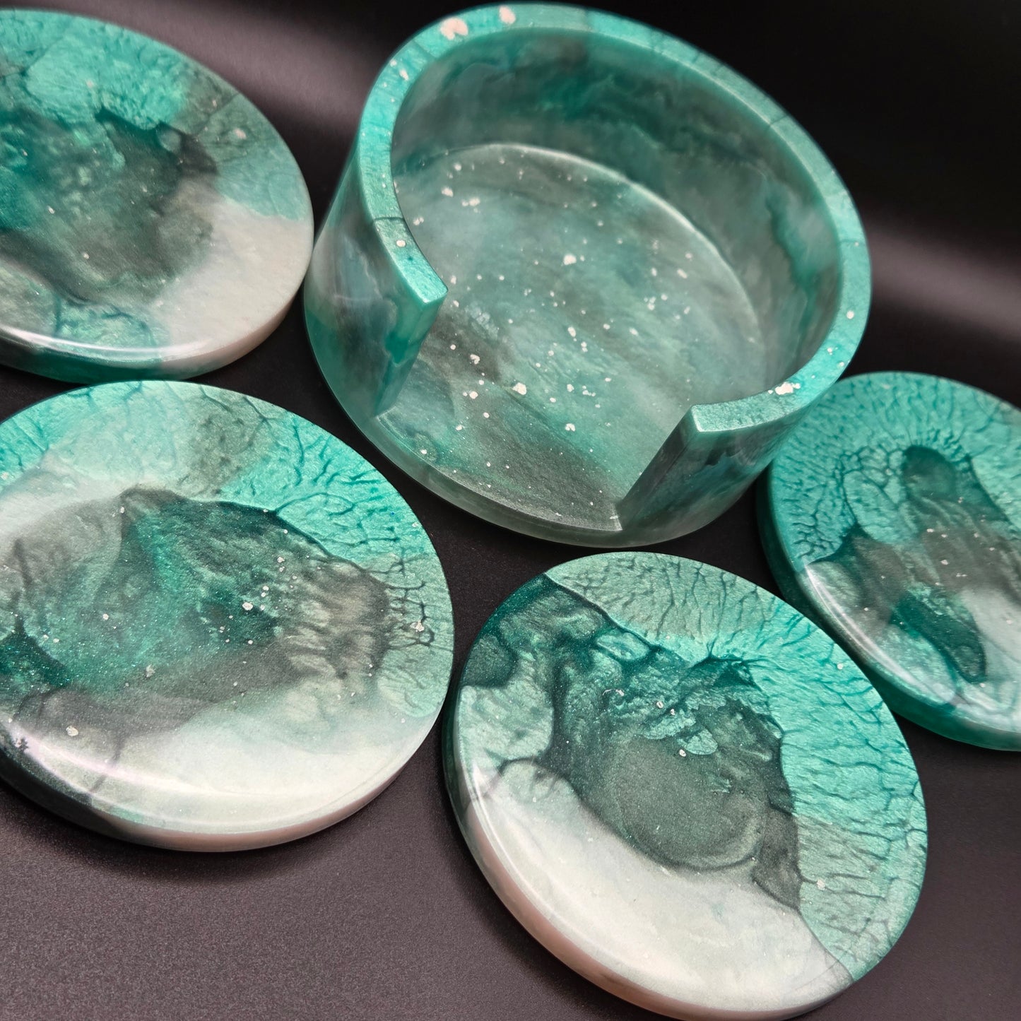 Resin Coaster Set