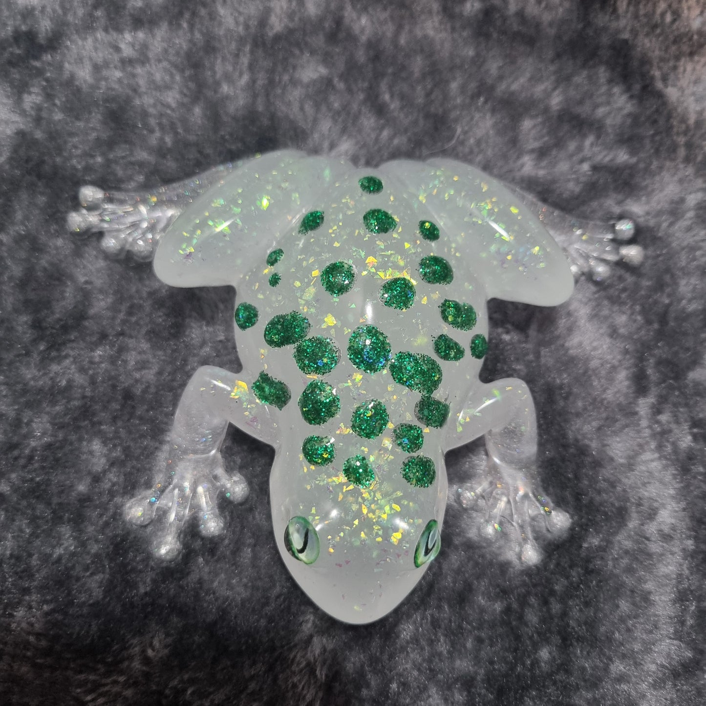 Handmade Epoxy Resin Frog