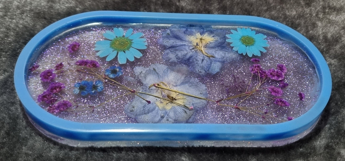 Handmade Epoxy Resin Trinket Tray