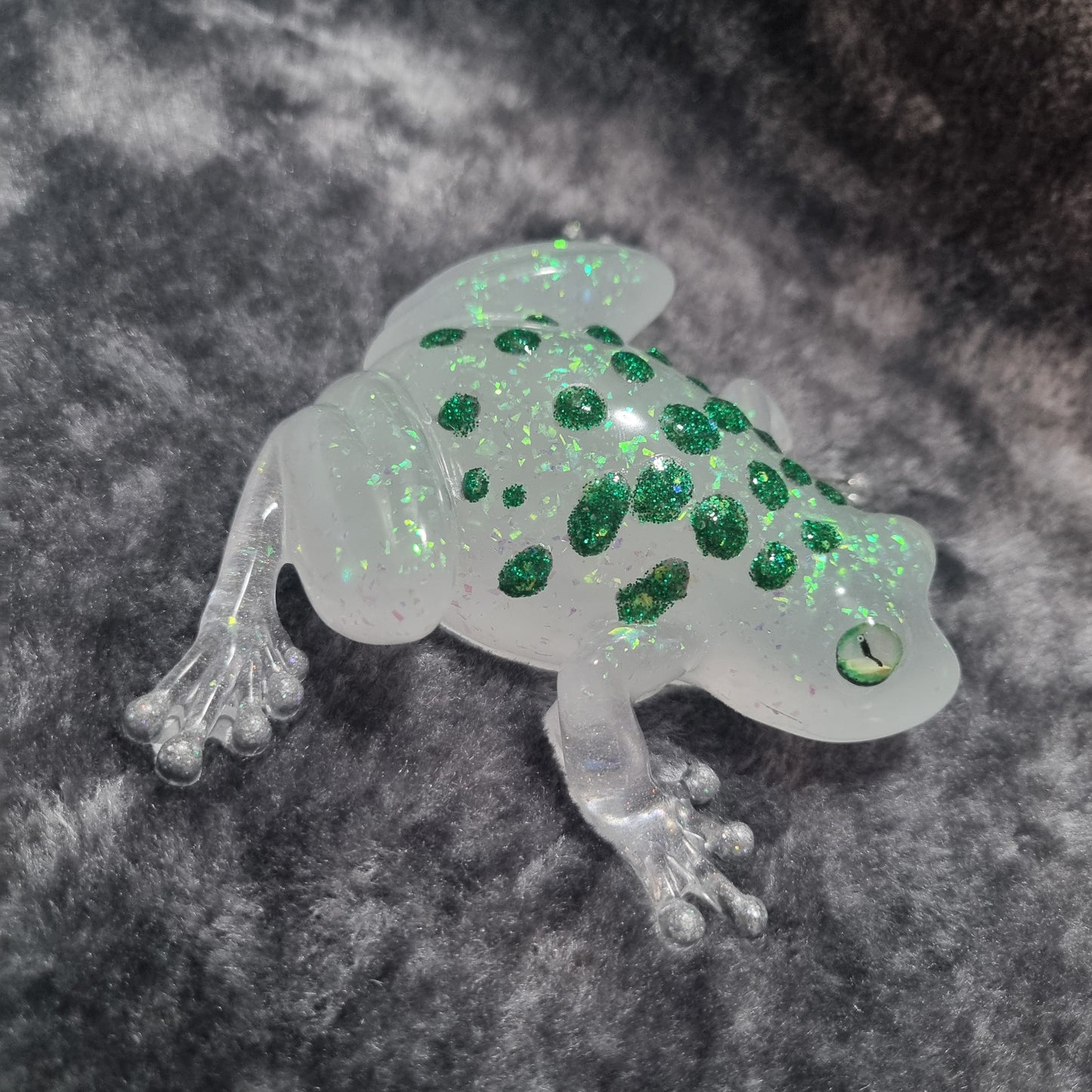Handmade Epoxy Resin Frog