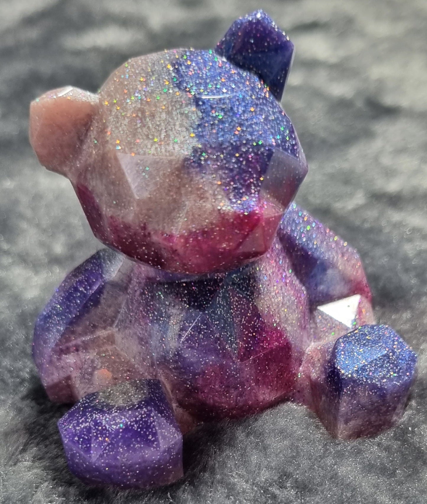 Handmade Epoxy Resin Teddy Bear