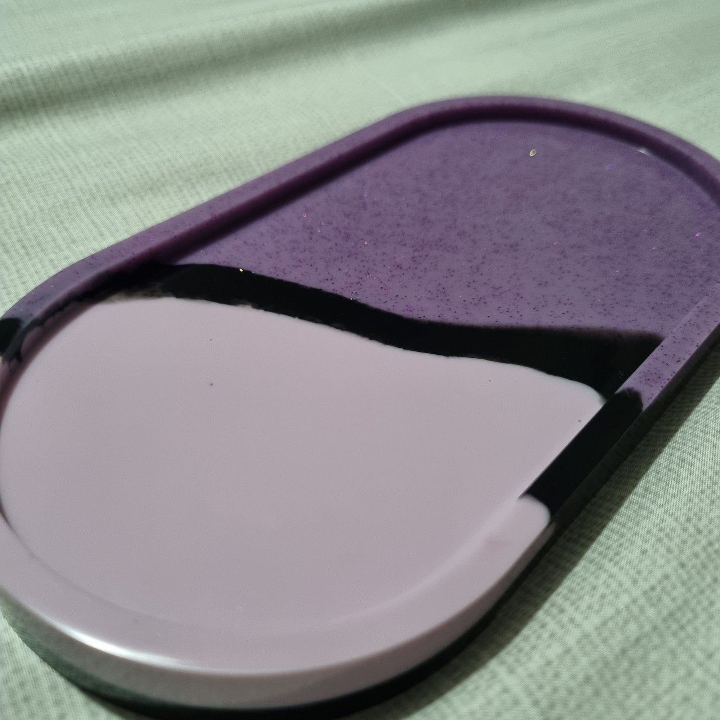 Handmade Epoxy Resin Trinket Tray