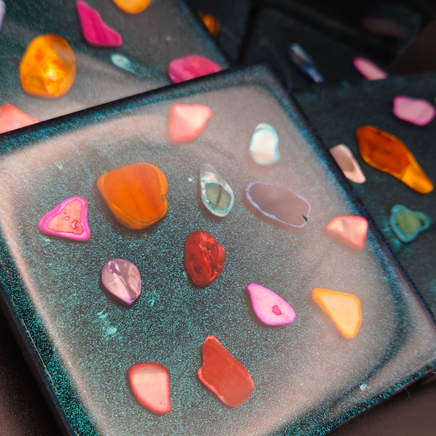 Resin Coaster Set