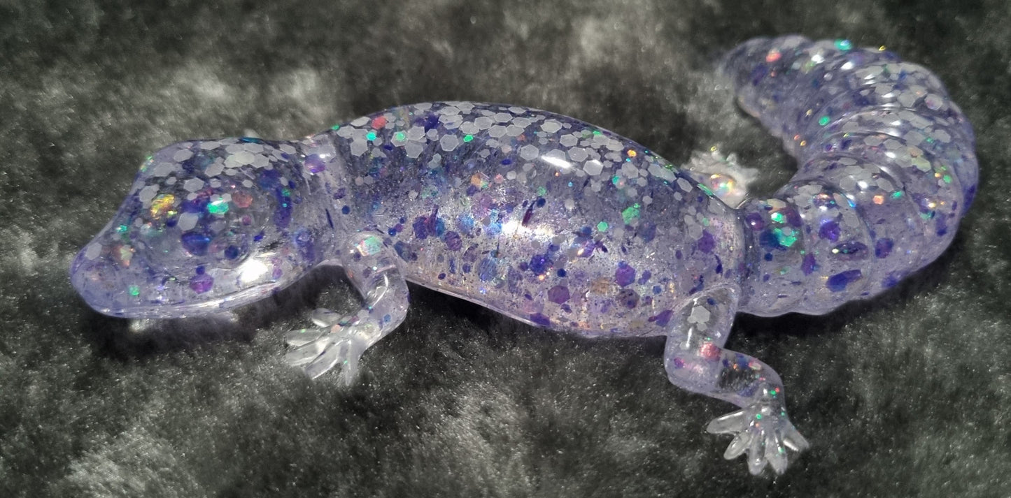 Handmade Epoxy Resin Gecko