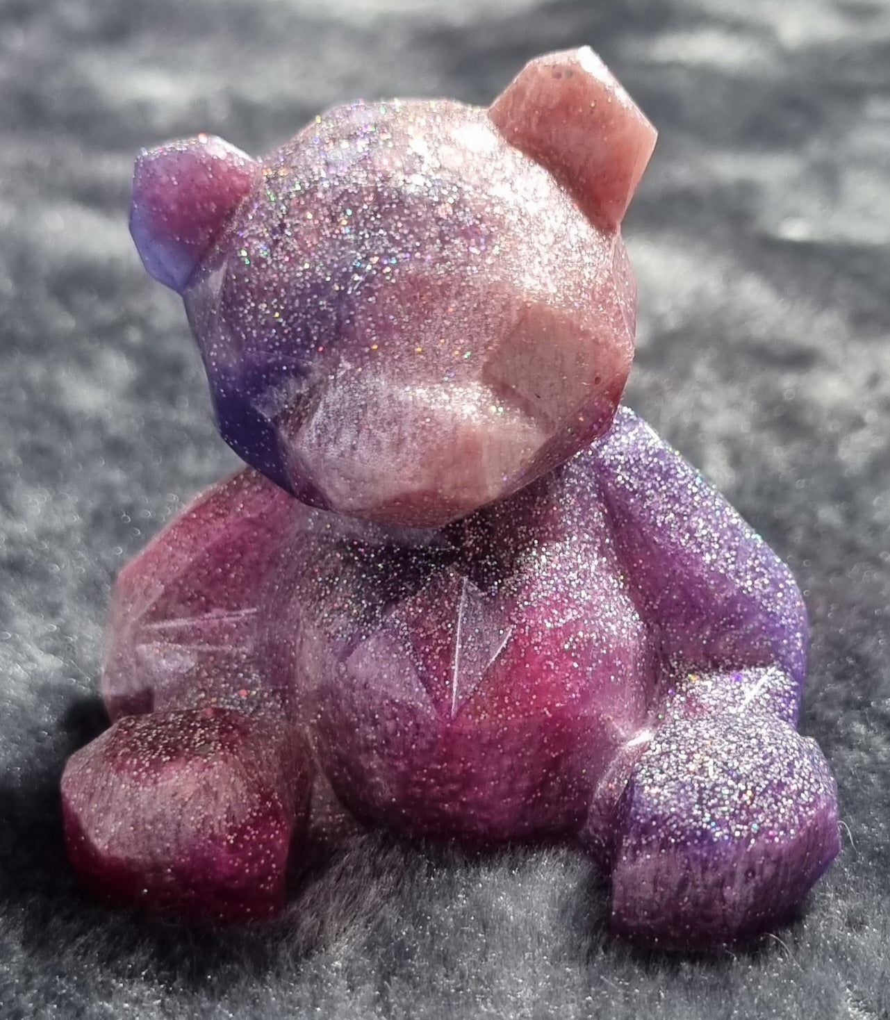 Handmade Epoxy Resin Teddy Bear