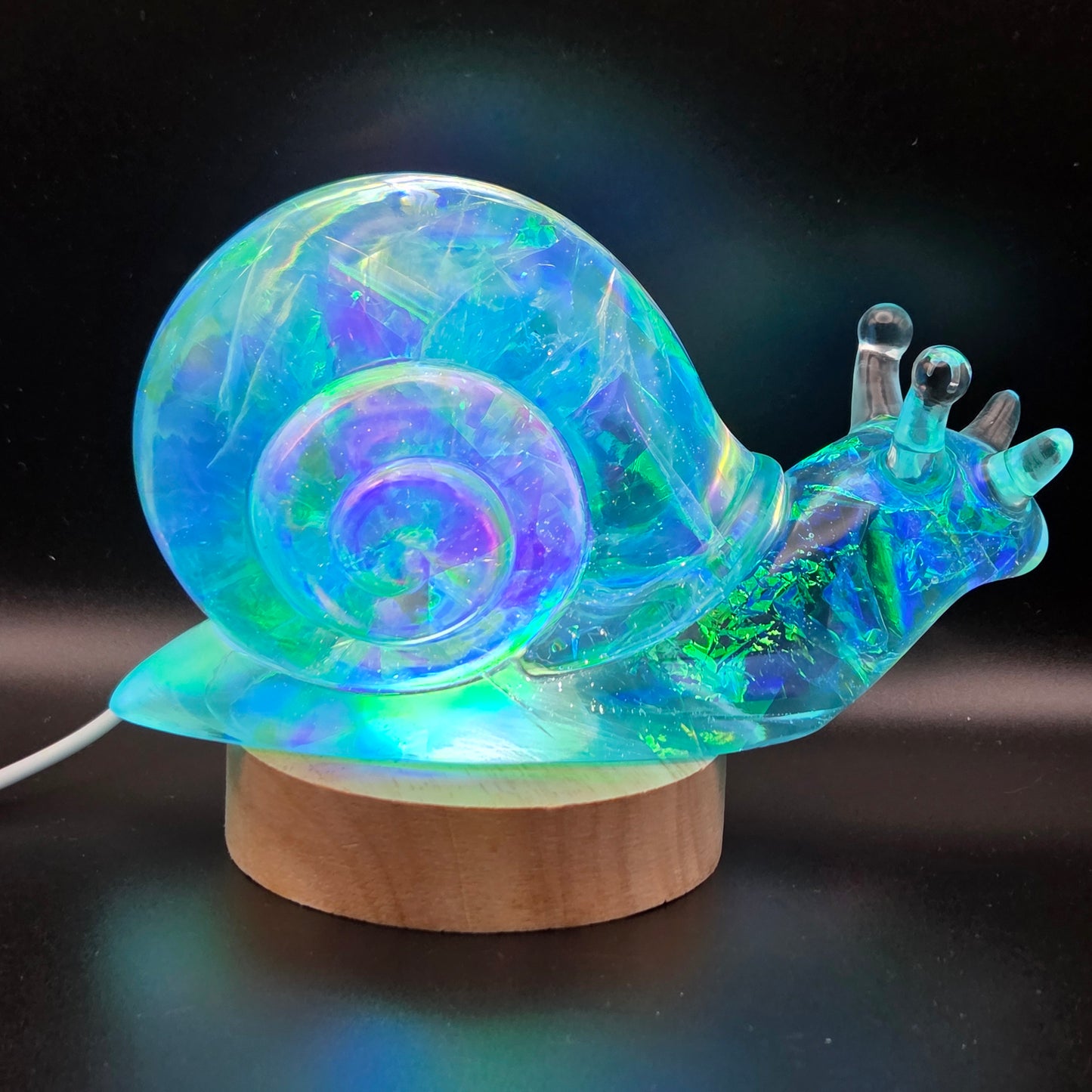Large Snurble - Resin Snail Oddity
