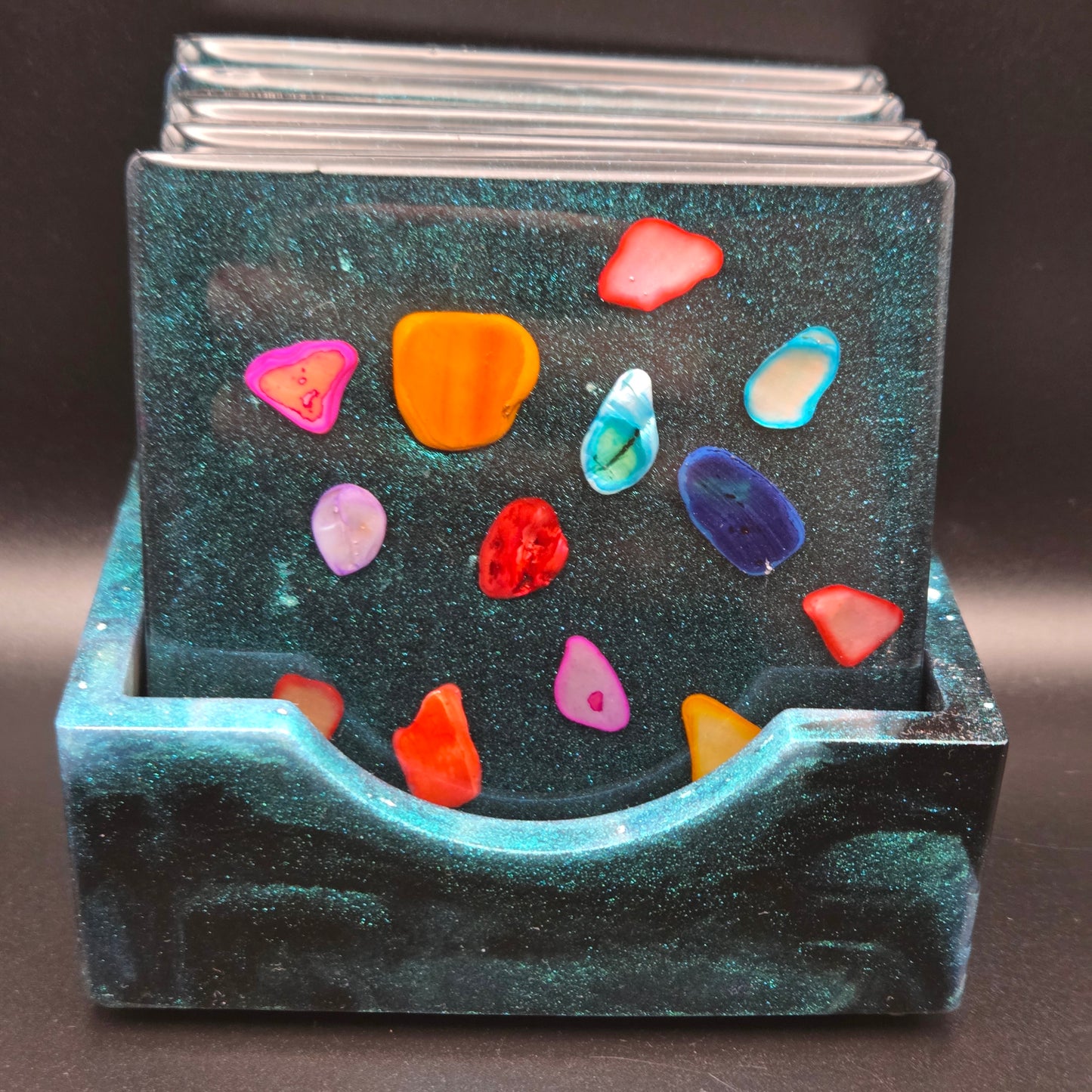 Resin Coaster Set